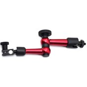 Resim Dianziye Magneetik Tabanca, Çelik Alaşım, 16cm Çubuk, Mikrometre/per Santaj Tablosu İçin Evrensel Ayarlanabilir Tutucu 