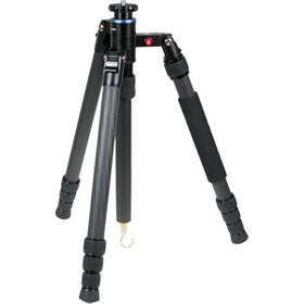 Resim S-2204N+K20 Karbon Fiber Profesyonel Siyah Tripod Kiti 