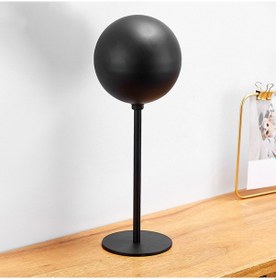 Resim Lemestar Duvar Veya Masa Üstü Kullanıma Uygun Alüminyum Kask Tutucu, 180 Döner, Çift Kanca, Helmet-kıyafet Depolama, Mekan Verimliliğini Artırır 