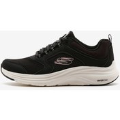 Resim Skechers Vapor Foam - Lasting Moment Kadın Siyah Spor Ayakkabı 150023 Bkpk Siyah 