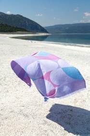 Resim Lyra Peştamal 90x170 Pembe - Pembe / 90x170 