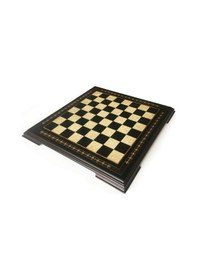 Resim Helena Wood Art El Yapımı Masif Ahşap Sedefli Satranç Tablası 59 x 59 CM 