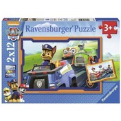 Resim Ravensburger 2x12 Parça Puzzle Paw Patrol im Einsatz 075911 