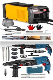 Resim MOONSHOP Pro Full Set İnvertır Kaynak Hilti Matkap Kırıcı Delici Set 