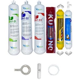 Resim Pemax Water Solutions Kapalı Kasa Su Arıtma Cihazlarına HFT 6'lı Orijinal LG Kuno Mebran Mineral-Tatlandırıcı 