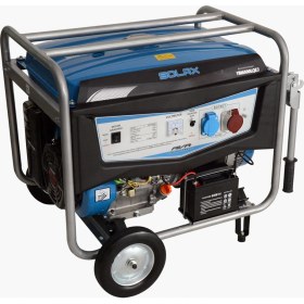 Resim Solax YM6500LQE3 Benzinli Jeneratör İpli Marşlı Trifaze 6.8 Kva 