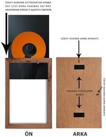Resim yhfoto 6 Adet A4 Kemençe Mdf 21x30 & Sertifika Kahverengi-Çok Renkli 21 x 30 