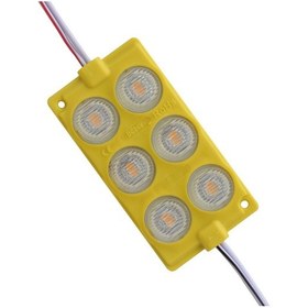 Resim Powermaster Modül Led 24v 3w Sarı 75x40 Mm 3030 