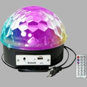 Resim Rgb Led Disko Topu Projektör Ev Partileri, Doğum Günleri Ve Eğlence İçin Işık Şovu Karışık 