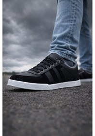 Resim Ghattix Erkek Spor Ayakkabı Günlük Siyah Siyah 