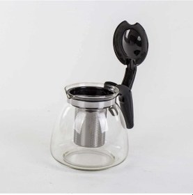 Resim Cam Süzgeçli Demlik Renkli 