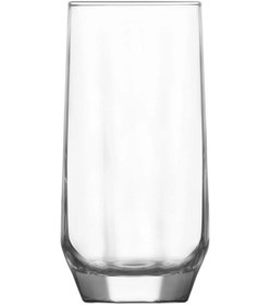 Resim Lav Diamond Cam Meşrubat Bardağı 6'lı 385 ml (Büyük Su/Kokteyl/Limonata Bardağı ) 