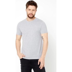 Resim Mmetalic Erkek Çok Renkli T- Shirt Regular Fit Rahat Kesim Bisiklet Yaka 4'lü Basic Tişört Paketi 