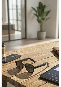 Resim Işık Hassasiyetli Renk Değiştiren Camlı Akıllı Bluetooth Ses Gözlüğü Ve Müzik Gözlüğü 