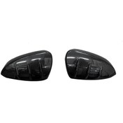 Resim Xiaaokeji Araba Karbon Fiber Geri Vites Aynası Kabuğu Dikiz Aynası Kapağı 