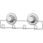Resim Tekno-tel Vakumlu 4'lü Banyo Mutfak Vestiyer Askısı Krom DM244 