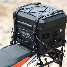 Resim Rhinowalk MFT2301 & Fortress x Camera Version – Su Geçirmez Motosiklet Kuyruk Çantası & Kamera Çantası 