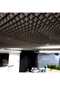 Resim Piramit Sünger 100x100cm Yapışkansız Akustik Ses Yalıtım Süngeri 