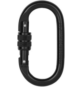 Resim Shineyee Siyah Alyuminyum Çelik Kilitleli Dağcılık Kanca - 25 Kn Dayanım, Tek Elle Kullanım, Outdoor Aktivitelere Uygun 
