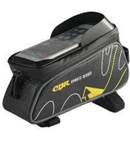 Resim Xbyc 842 Bisiklet Kadro Üstü Çanta Siyah Sarı 