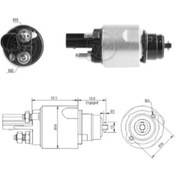Resim Zm 12v Marş Otomatiği Valeo Tipi 2\3delik Fişli Oval Soket Vw N11.18914 