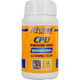 Resim Jetclean CPU-250 Cpu Entegre Temizleme Sıvısı 250 ml - Bilgisayar ve Elektronik Parça Temizleyici 