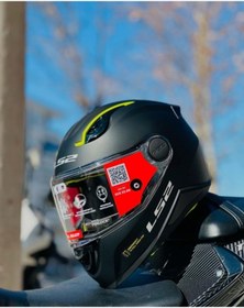 Resim LS2 KID MAT SİYAH ÇOCUK KASK 