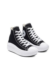Resim Converse Ctas Move Hi Kadın Günlük Ayakkabı 568497C Siyah-Siyah-36 