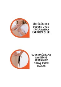 Resim Star Ayar Askılı Havlulu Mutfak Önlüğü Seti Havlulu Önlük Krem-siyah 