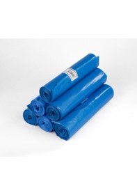 Resim Endüstriyel Çöp Poşeti Jumbo Boy Mavi 300g 10 Adet 