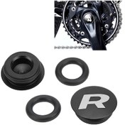 Resim Skycity Alüminyum Mavi Crank Koruması - 22-25mm Boş Ortalı Kranksetler İçin, Toz Ve Nem Koruyucu, Cnc İşlenmiş, Kolay Kurulum, Bisiklet Aksesuarı 1 Adet 