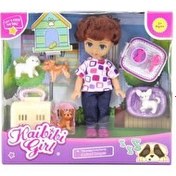 Resim Köpek Dostu Kaibibi Bebek Kahverengi Saçlı 