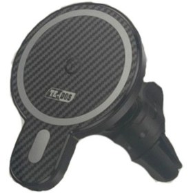 Resim Te-dos Td-w676 2in1 Magsafe Şarjlı Araç Telefon Tutucu 