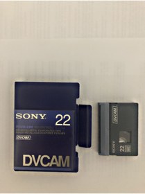 Resim Sony Mini Dv Dvcam Pdvm 22me Profesyonel Kaset 