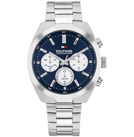 Resim Tommy Hilfiger Th1710722 Erkek Kol Saati Metalik Gri 