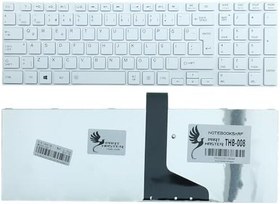 Resim Toshiba Satellite L950D, L955D, L970D, L975D İle Uyumlu Klavye (Beyaz) 