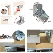 Resim Gürçay Hırdavat Tekne Karavan Masa Ayağı Aparatı - 4 Adet 