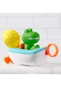 Resim Skip Hop Zoo Banyo Oyuncağı Timsah 