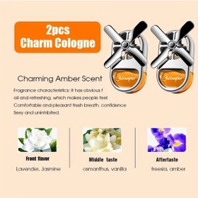 Resim Userfriendly11 Turuncu Araba Hava Temizleyici Uzun Süreli Koku Pil Gerektirmez Rüzgar Değirmeni Tasarımı 