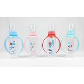 Resim Ek Sanat Eda Bebe Polipropilen (PP) Biberon 250ml Kulplu Turkuaz 