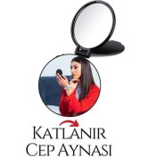 Resim Renkli Katlanabilir Mini Çanta Aynası, Pratik ve Şık Tasarım 