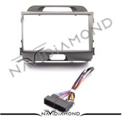 Resim Navidiamondkia Sportage 2010-2015 Android Teyp Çerçeve 9 Inch - Soket 
