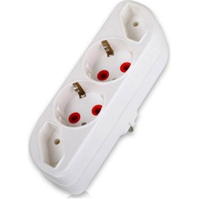 Resim FETİH İki Düz İki Topraklı Golyat Priz 