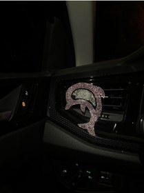 Resim Genel Markalar Gümüş Taşlı Yunus Oto Araba Klima Kokusu 