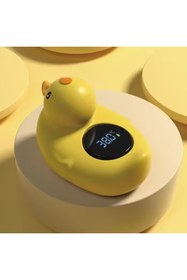 Resim TechStore Pil Hediyeli Bebekler için Su Sıcaklığı Ölçer Bebek Banyo Termometresi Ördek 