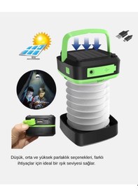 Resim Ceylan Adam Şarjlı Led Lamba Dokunmatik Sensörlü, 3 Kademeli Parlaklık Çok Renkli 