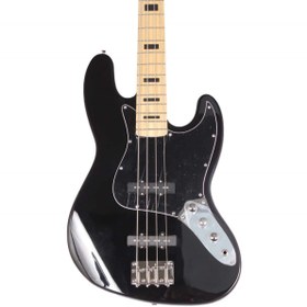 Resim Angel AJBG3-BK Bas Gitar - Siyah (Başlangıç/Orta - Jazz Bass Tipi) | 2 Adet Single-Coil Manyetik, Bağımsız Volüm ve Ton Kontrolleri, Ihlamur Gövde | Ölçüler: 864 mm Skala Uzunluğu 