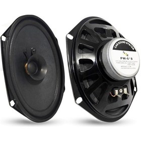 Resim Pawer Pw-6x8 Oto Hoparlör Oval 6x8 Inç 100 Watt 1 Adet 