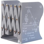 Resim Venturemart 1 Adet Masaüstü Graffiti Ayarlanabilir Bookends Metal Skid Genişletme Dosya Klasör Tutucu Geri 