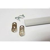 Resim Gardırop Elbise Askı Borusu Oval Dolap Borusu 80 Cm I 